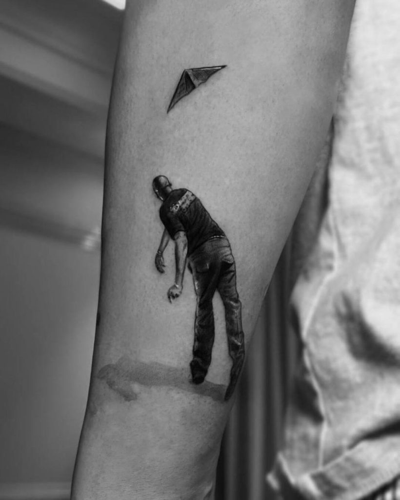 Drake Virgil Abloh tattoo