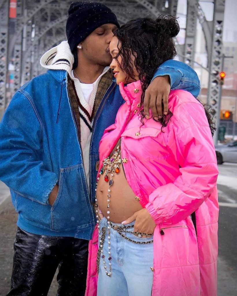 Rihanna ASAP Rocky pregnancy photoshoot (3)