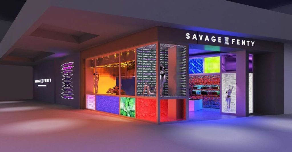 Savage X Fenty retail stores