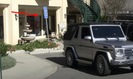 Kendall Jenner Hailey Bieber handicap parking