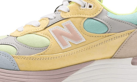 New Balance 992 Easter Blue Yellow