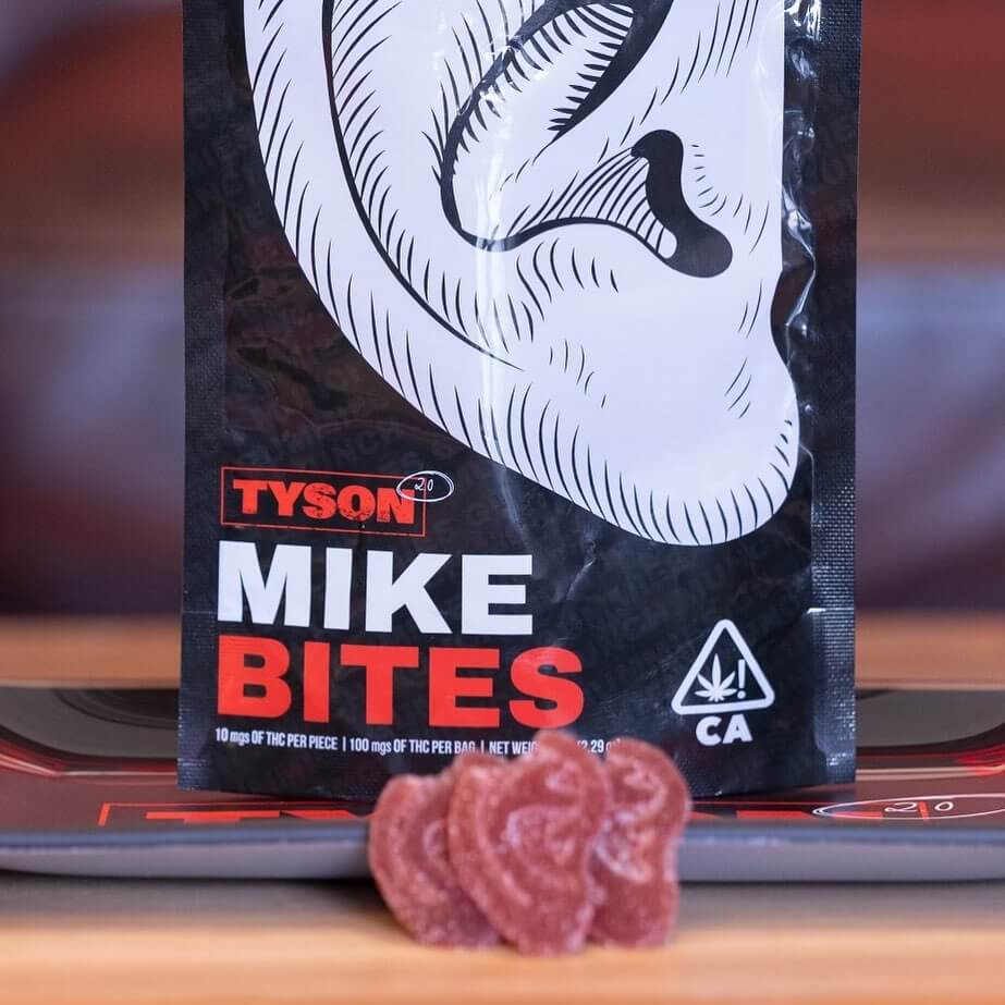 Mike Tyson Weed Gummies Bitten Ear