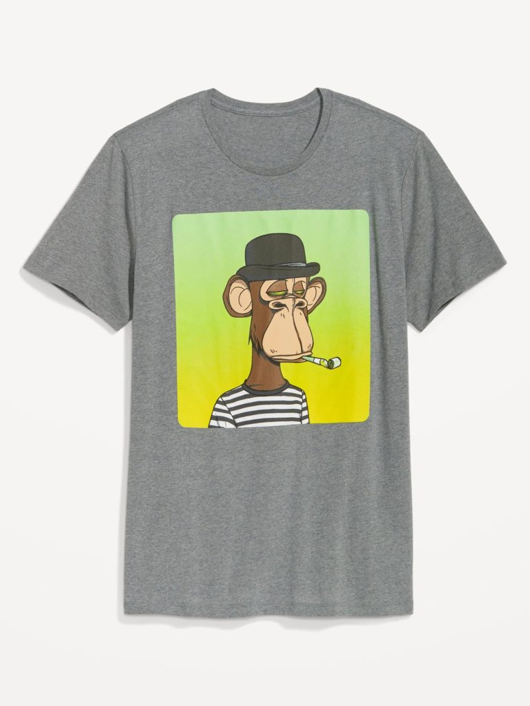 Old Navy Drops Bored Ape Yacht Club T-Shirt – aGOODoutfit