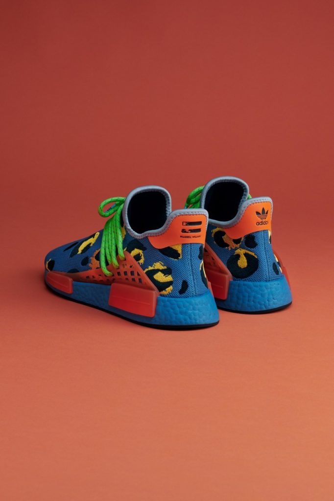 Pharrell adidas Hu NMD Animal Print Blue (3)