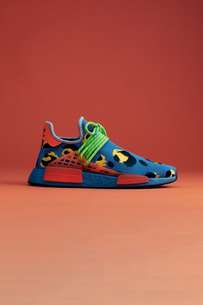 Pharrell adidas Hu NMD Animal Print Blue