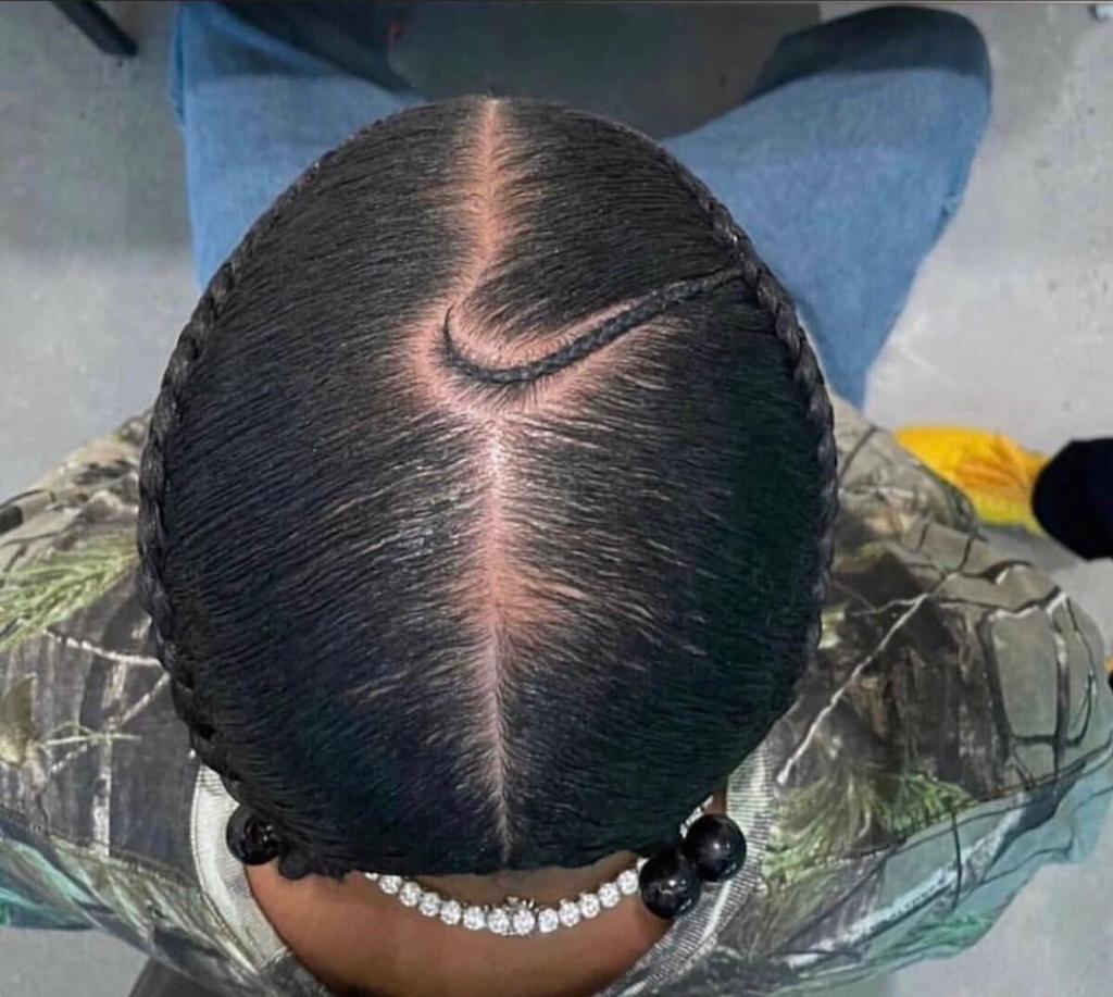 Drake nike haircut