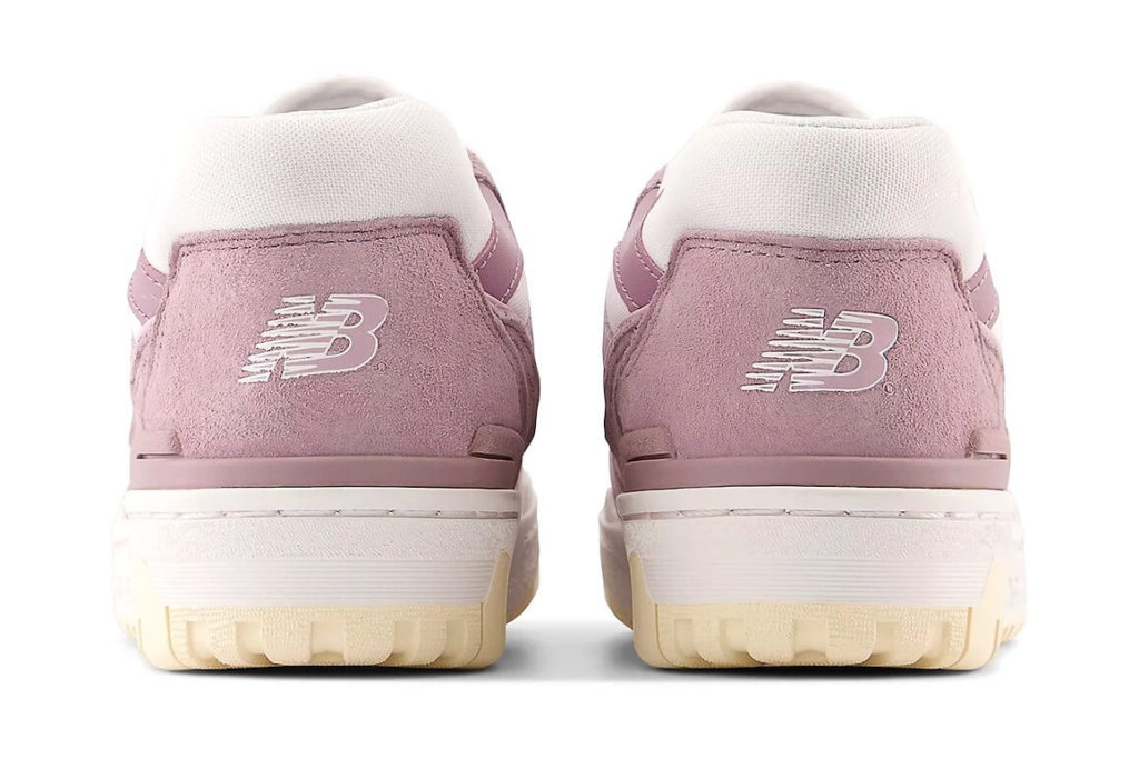 Women's New Balance 550 Pink Suede (4)