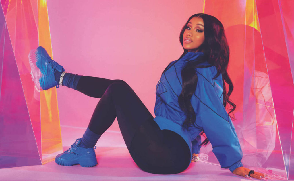 Cardi B Reebok Let Me Be Next Level Energy Collection