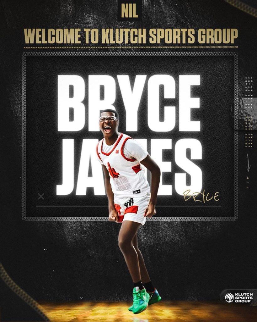 Bryce James Klutch Sports