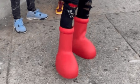 Big Red Boots the hood block