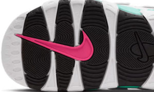 Nike Uptempo Slides Aqua Teal