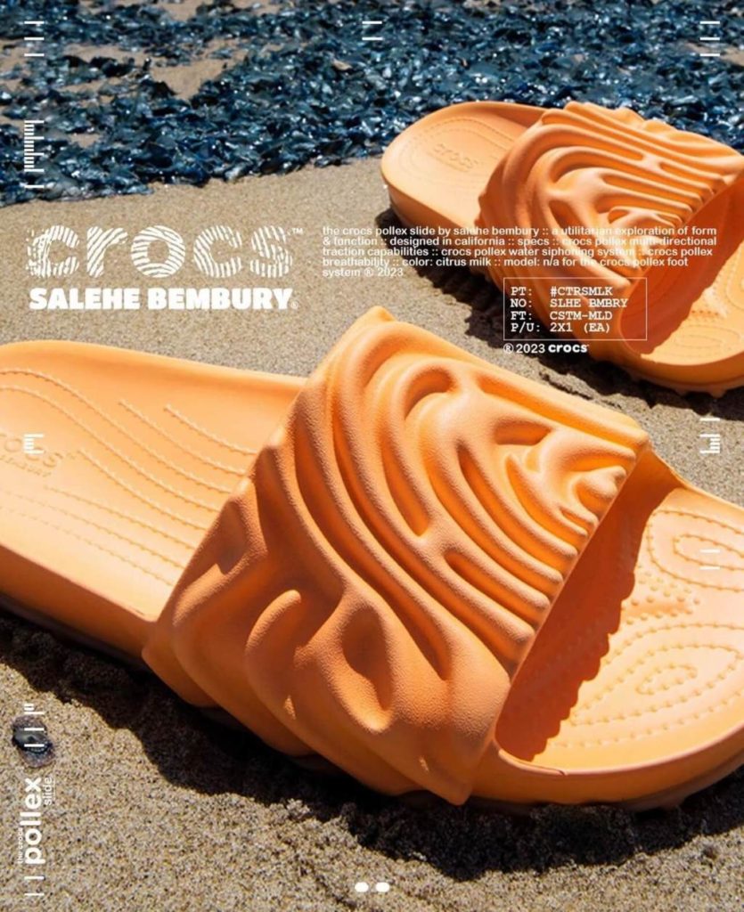 Crocs Citrus Milk Slides