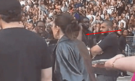 Selena Gomez screams at security