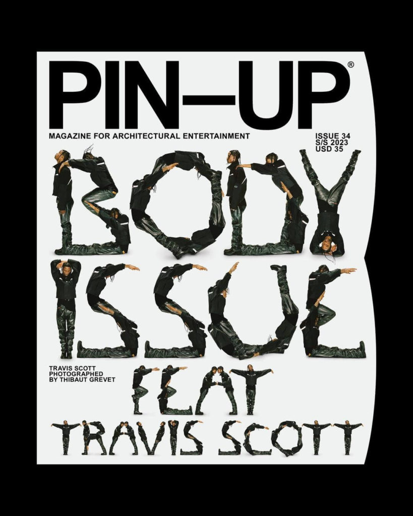 Travis Scott Pin-Up Magazine