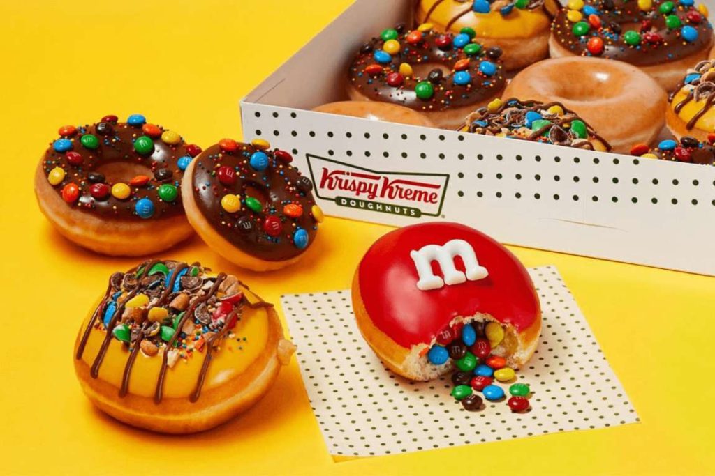 Krispy Kreme M&Ms Collab