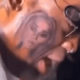 Dennis rodman girlfriend face tattoo