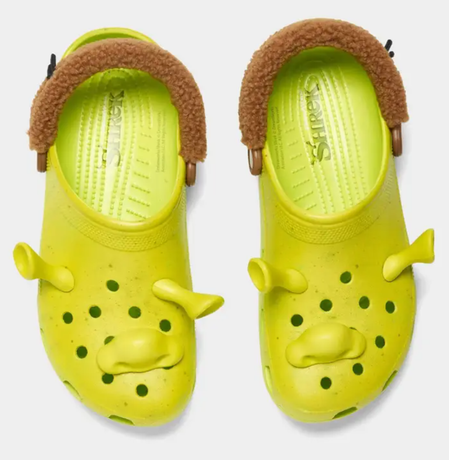 Shrek Crocs Collaboration