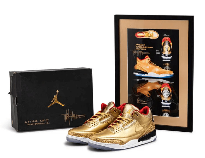 Spike Lee Gold Tinker Air Jordan 3 (3)