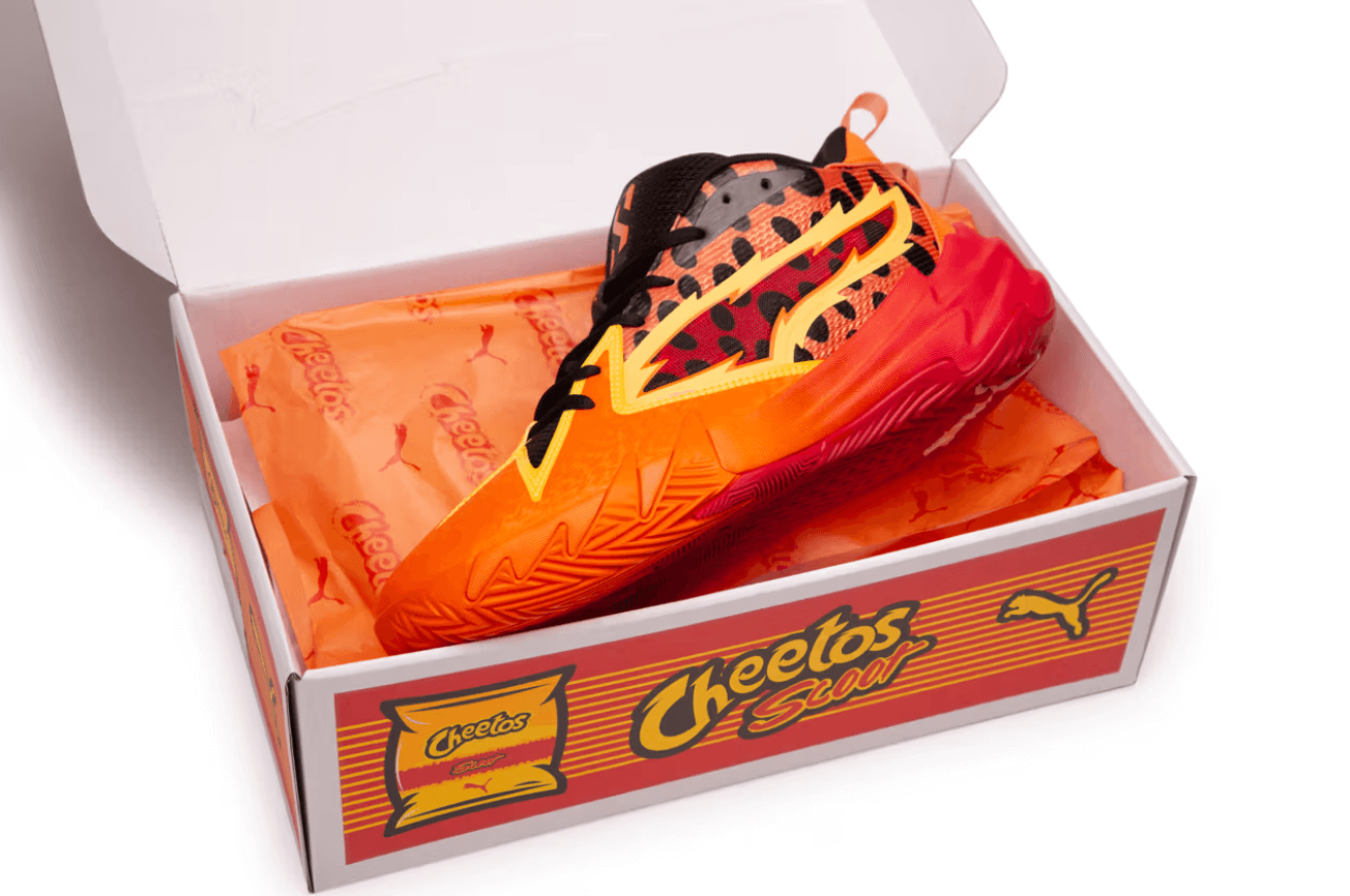 Flamin’ Hot Cheetos PUMA Scoot Zeros (2)