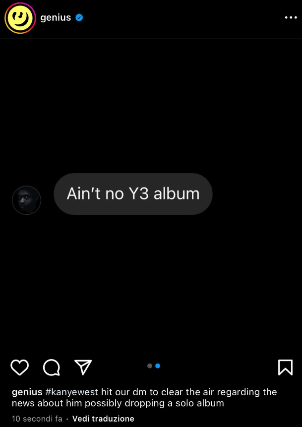 Kanye Y3 Album