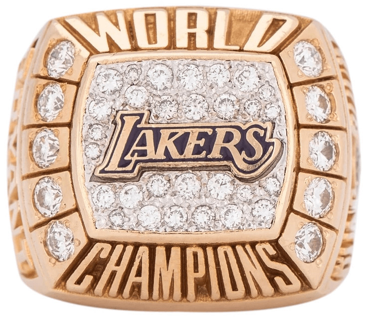 Kobe Bryant 2000 Lakers Championship Ring