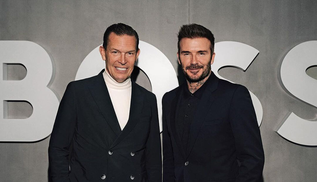 David Beckham Will Begin to Design Hugo Boss Menswear Collections ...